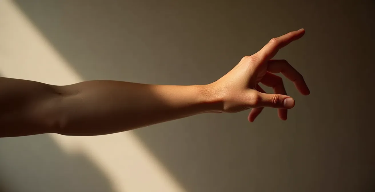 Fashion model showing the difference between relaxed energy and collapsed posture